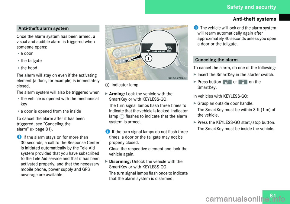 MERCEDES-BENZ GL 2009  Owners Manual 