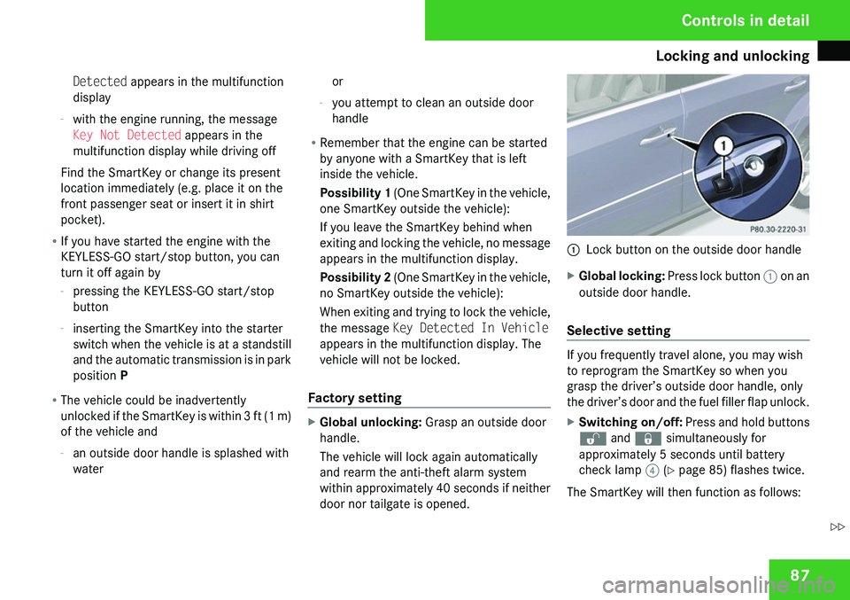 MERCEDES-BENZ GL 2009  Owners Manual 