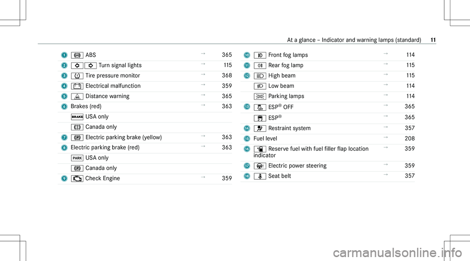 MERCEDES-BENZ GLA 2021  Owners Manual �10025� �A�B�S