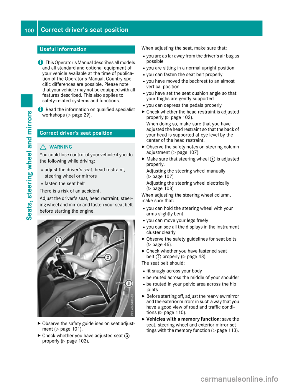 MERCEDES-BENZ GLE 2016  Owners Manual Useful information
i This Operator's Manual describes all models
and all standard and optional equipment of
your vehicle available at the time of publica-
tion of the Operator's Manual. Countr