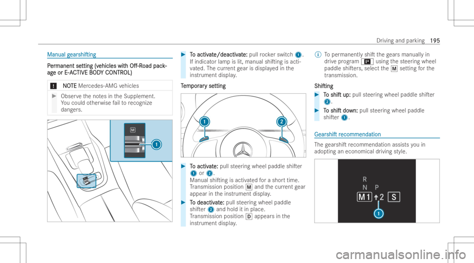 MERCEDES-BENZ GLS 2022 Owners Manual Manua
l Manua
lg g
ear ear
shiTin g sh
iTin g PP
er er
ma nent se ma
nent setting (v tting
(vehi cleswit ehi
cleswit h h
O. -R O.
-Road oad
pack- pac
k-
ag ag
eor E-A e
or E-ACTIVE BOD CTIVE
BODYC MERCEDES-BENZ GLS 2022 Owners Manual Manua
l Manua
lg g
ear ear
shiTin g sh
iTin g PP
er er
ma nent se ma
nent setting (v tting
(vehi cleswit ehi
cleswit h h
O. -R O.
-Road oad
pack- pac
k-
ag ag
eor E-A e
or E-ACTIVE BOD CTIVE
BODYC
