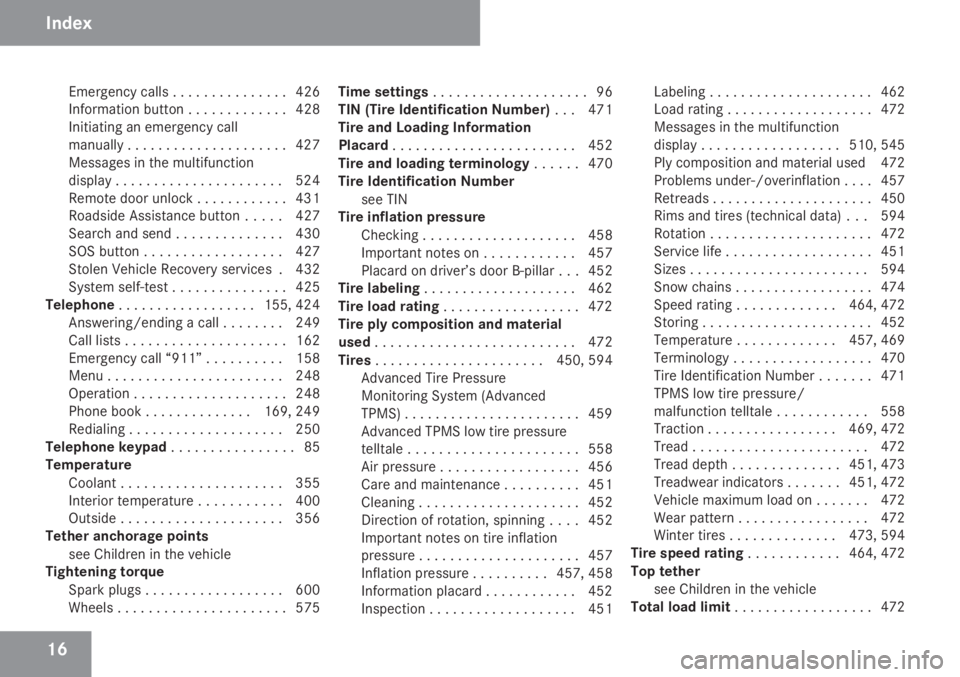 MERCEDES-BENZ S CLASS 2009  Owners Manual 