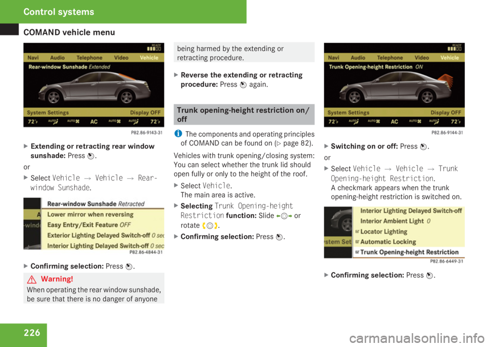 MERCEDES-BENZ S CLASS 2009  Owners Manual 