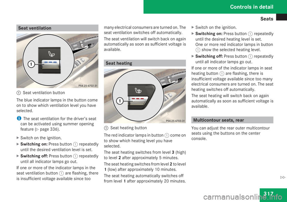 MERCEDES-BENZ S CLASS 2009  Owners Manual 