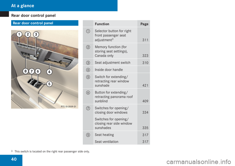 MERCEDES-BENZ S CLASS 2009  Owners Manual 