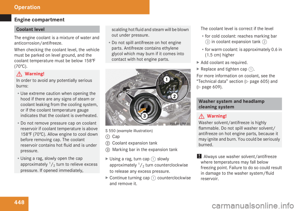 MERCEDES-BENZ S CLASS 2009  Owners Manual 