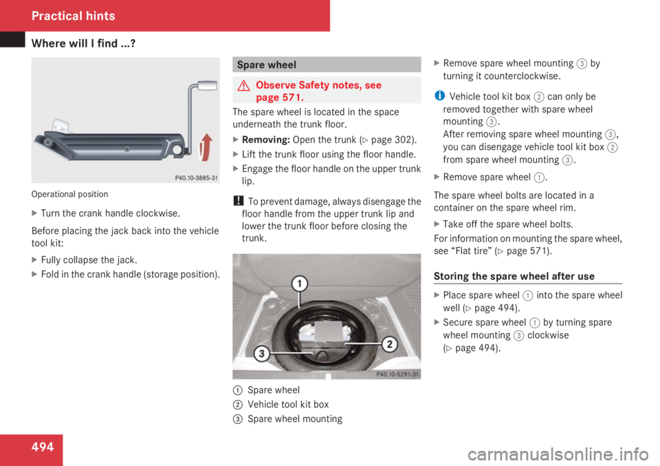 MERCEDES-BENZ S CLASS 2009  Owners Manual 