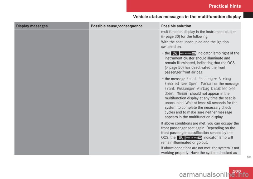 MERCEDES-BENZ S CLASS 2009  Owners Manual 