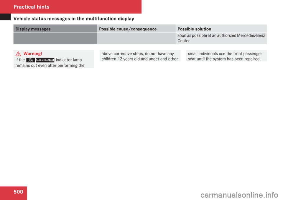 MERCEDES-BENZ S CLASS 2009  Owners Manual 