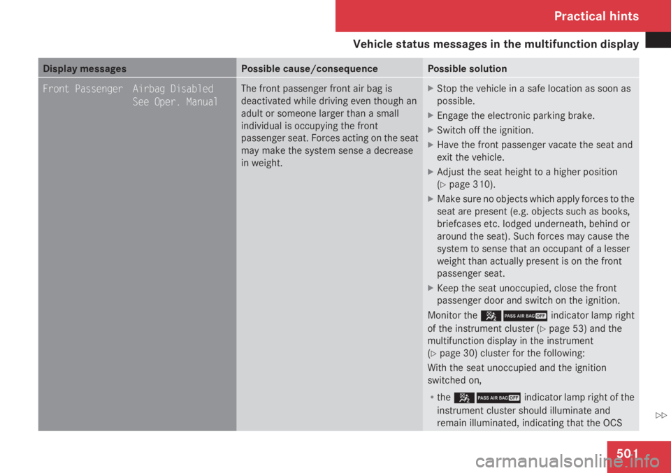 MERCEDES-BENZ S CLASS 2009  Owners Manual 