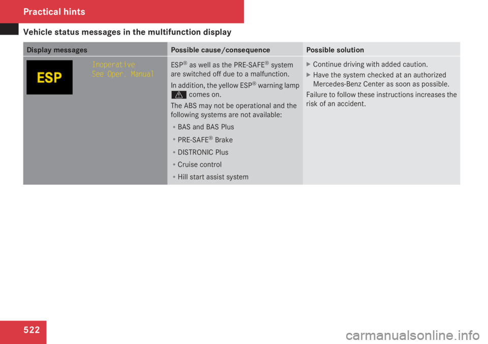 MERCEDES-BENZ S CLASS 2009  Owners Manual 