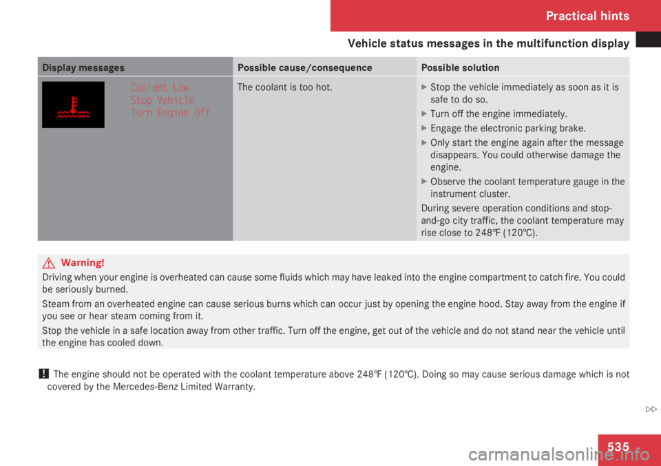MERCEDES-BENZ S CLASS 2009  Owners Manual 