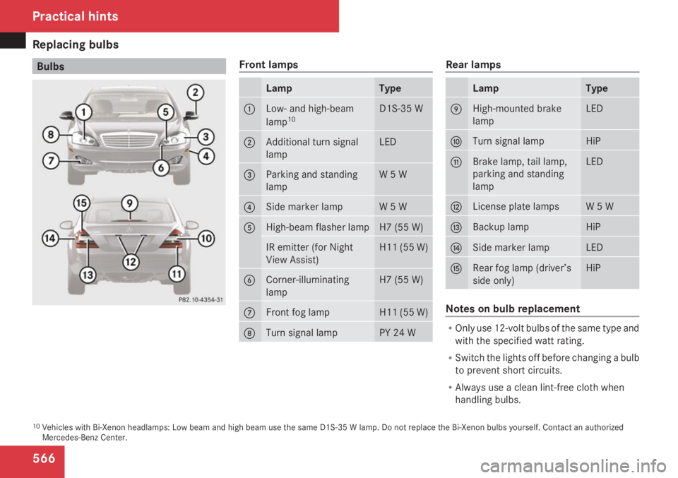 MERCEDES-BENZ S CLASS 2009  Owners Manual 