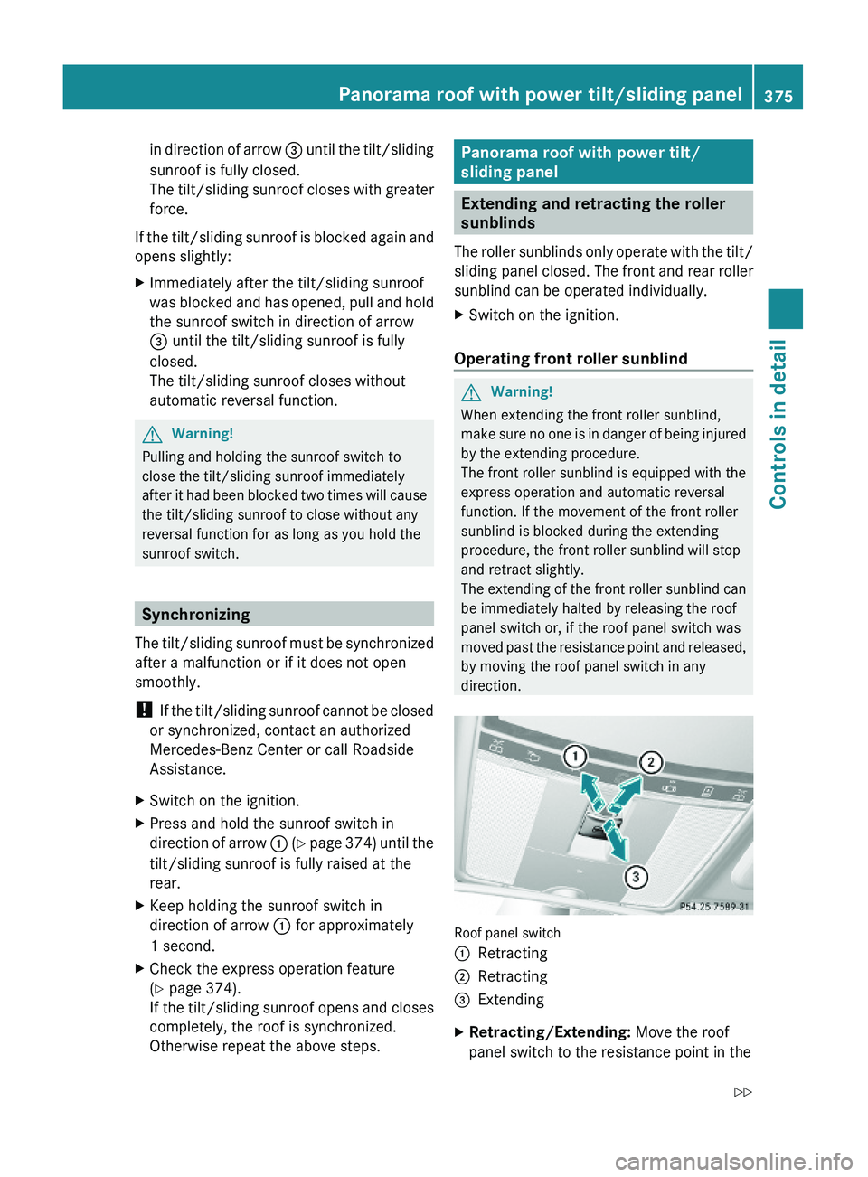 MERCEDES-BENZ S CLASS 2010  Owners Manual in direction of arrow \000