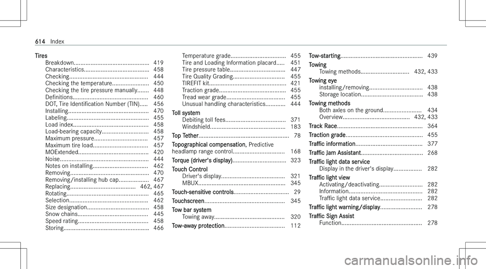 MERCEDES-BENZ S CLASS 2023  Owners Manual �T�i�r�e�s�B�r�e�a�k�d�o�w�n�.�.�.�.�.�.�.�.�.�.�.�.�.�.�.�.�.�.�.�.�.�.�.�.�.�.�.�.�.�.�.�.�.�.�.�.�.�.�.�.�.�.�.�.�. �4�1�9
�C�h�a�r�a�c�t�e�r�i�s�t�i�c�s�.�.�.�.�.�.�.�.�.�.�.�.�.�.�.�.�.�.�.�.�.�.