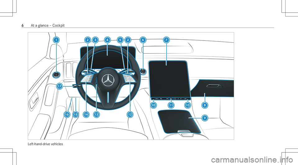 MERCEDES-BENZ S CLASS 2023  Owners Manual �L�e"s�-�h�a�n�d�-�d�r�i�v�e� �v�e�h�i�c�l�e�s
�6�A�t� �a� �g�l�a�n�c�e� !