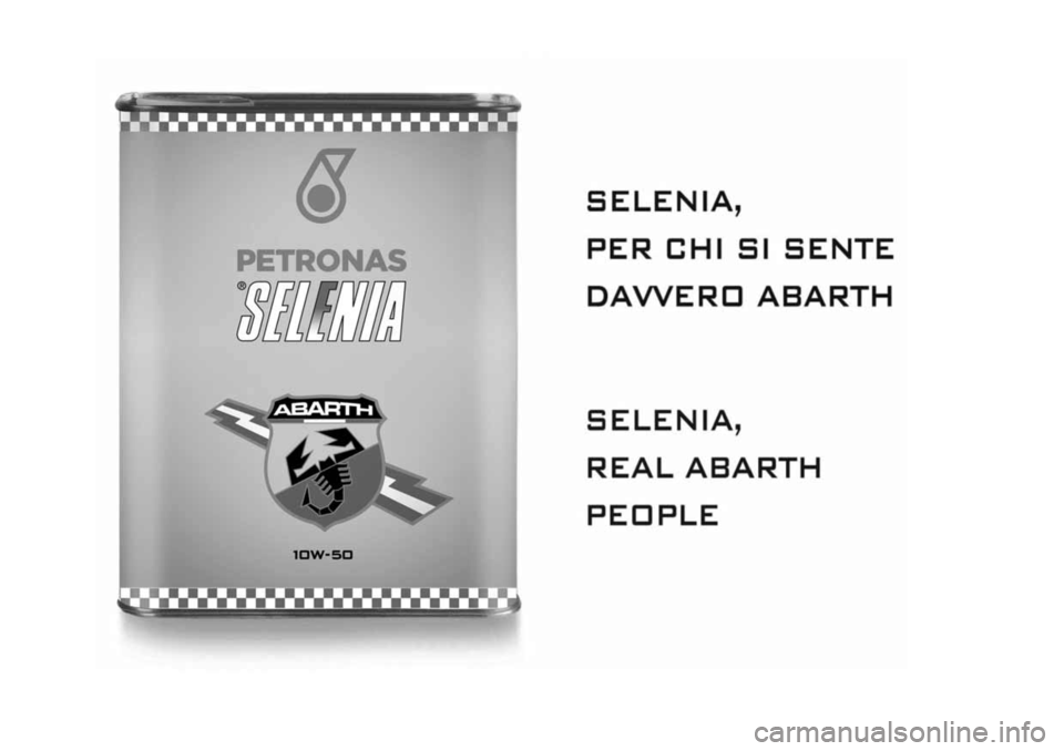 Abarth 124 Spider 2017  Manual de Uso e Manutenção (in Portuguese) 