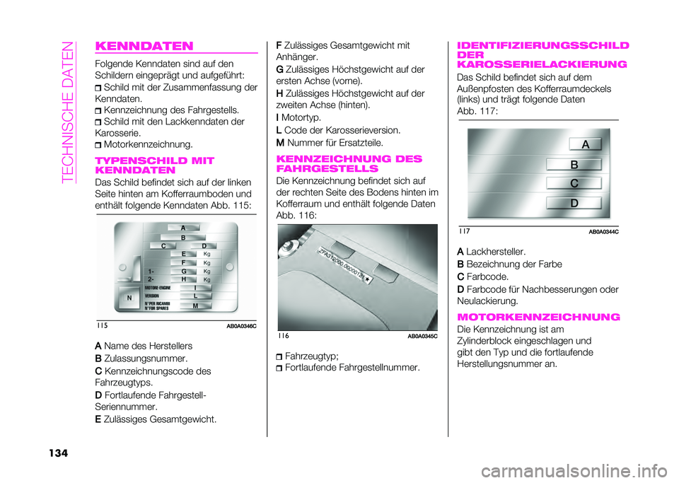 Abarth 500 2021  Betriebsanleitung (in German) ��>�*�@�-�)�
��@�-�*��+��>�*�)
��� ���������
�!����	���	 �2�	������	� �
��� ���% ��	�
��"�����	�� �	����	�3��&�� ��� ���%��	�%� ����<
��"���