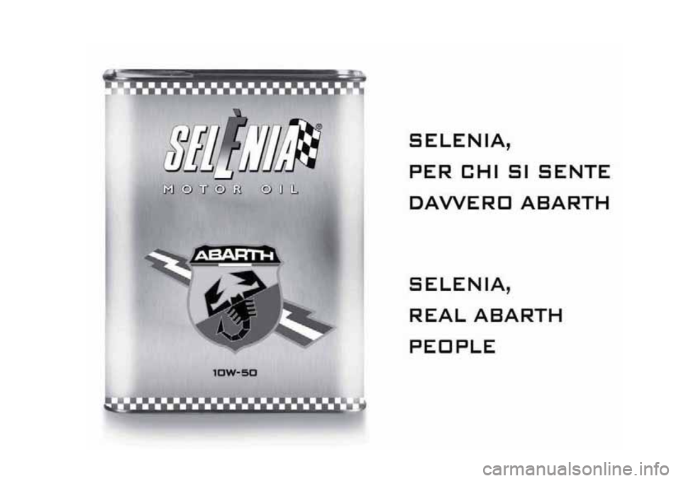Abarth 500 2018  Libretto Uso Manutenzione (in Italian) 