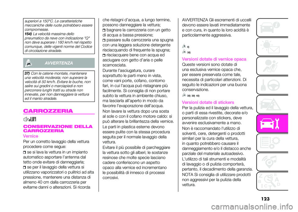 Abarth 500 2021  Libretto Uso Manutenzione (in Italian) ������������ �	 �B��C
��� �� ��	��	�
�
�����
����
�
����	����� ����� ����
� ���
������� ������ ���
����
�����
�	���
��	 ����