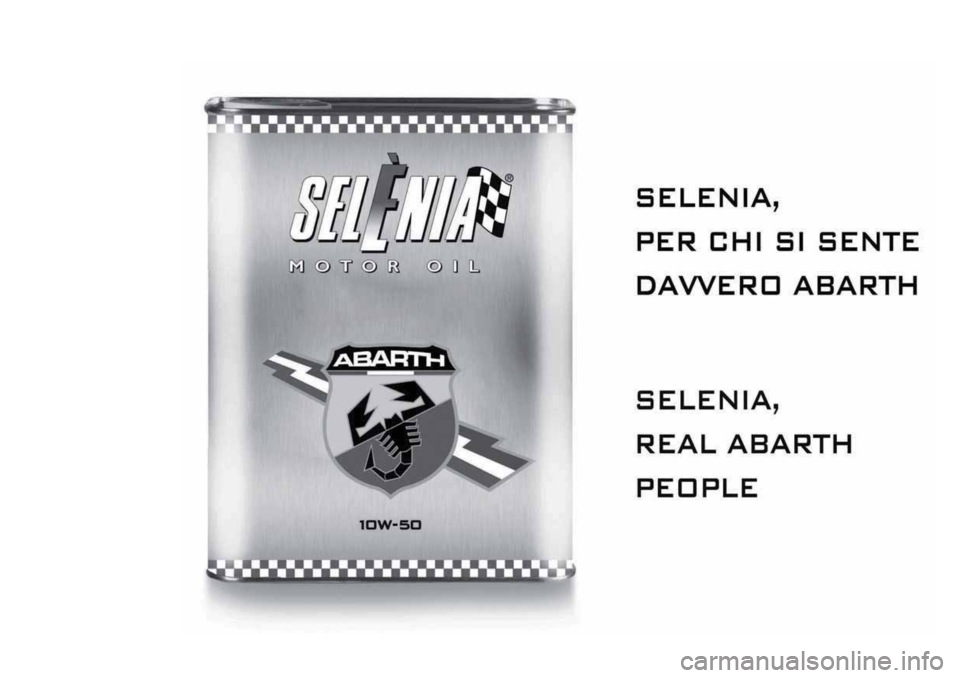 Abarth 500 2020  Manual de Empleo y Cuidado (in Spanish) 