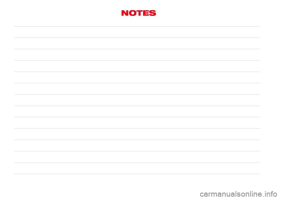 Abarth 500 2017  Notice dentretien (in French) NOTES 