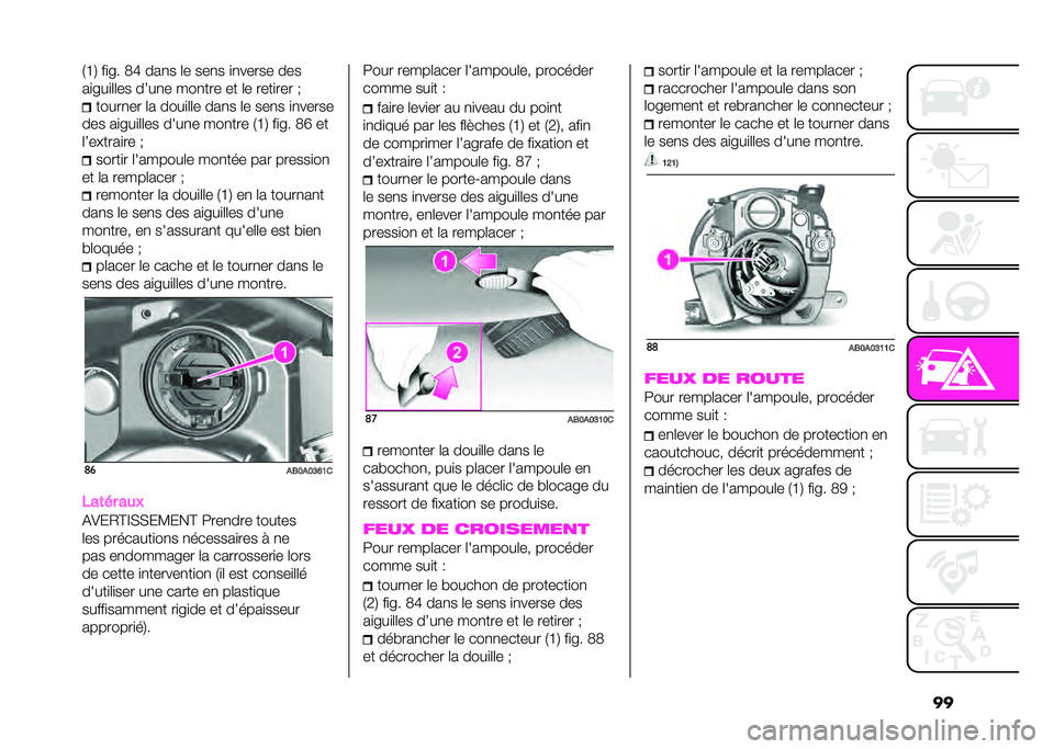 Abarth 500 2021  Notice dentretien (in French) �
�
�-�H�/ ��
�!� �1�K ���
� �	� ���
� �
�
����� ���
��
�!��
�	�	�� ��3��
� ���
��� �� �	� ����
��� �5
�����
�� �	� ����
�	�	� ���
� �	� ���
� �