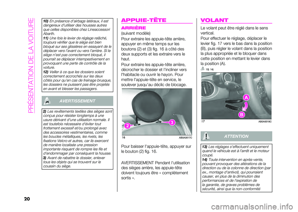 Abarth 500 2021  Notice dentretien (in French) ��8�,�I�%� ��A��A�=�.���>� ��2����.�=�A�?�,� 
�� ���	
� �
 ������
�� ����
����!� �	�������$�" �
�	 ���
���
�!�����$ �����
�	�
��� ��� �������