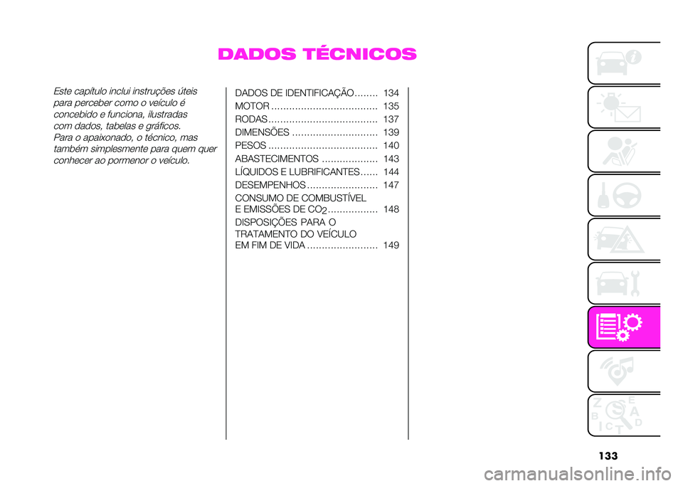 Abarth 500 2021  Manual de Uso e Manutenção (in Portuguese) ���
��	��� �
��������1���	 ����!����
 ������ �������&��	� �4��	��
���� ��	���	��	� ��
��
 �
 � �	�!����
 �
��
���	���
�
 �	 �%�����
���