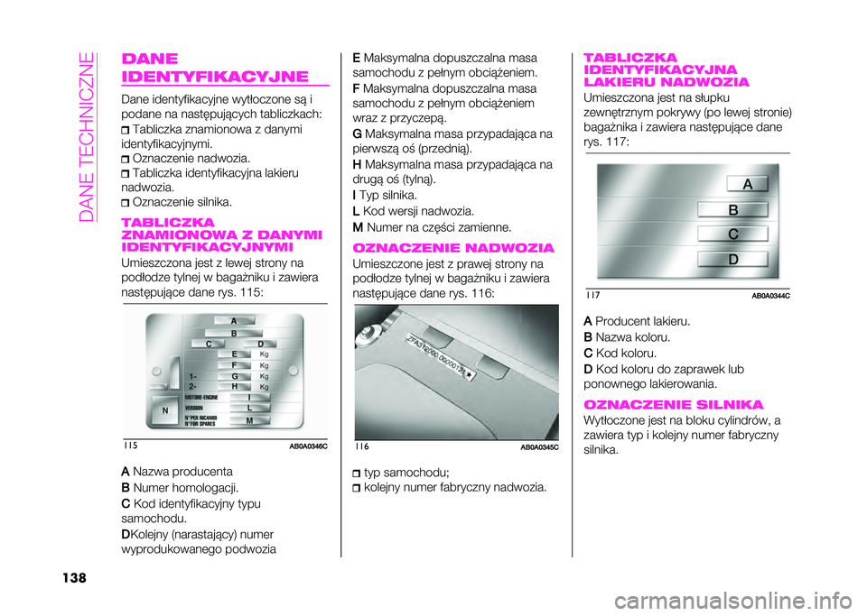 Abarth 500 2021  Instrukcja obsługi (in Polish) ��>��7�9��A�9�/�S�7�C�/�B�7�9
���	 ��
��
����������
�����
�>���	 ���	����)��
������	 ����(������	 ��" �
������	 �� ���������"���� ���