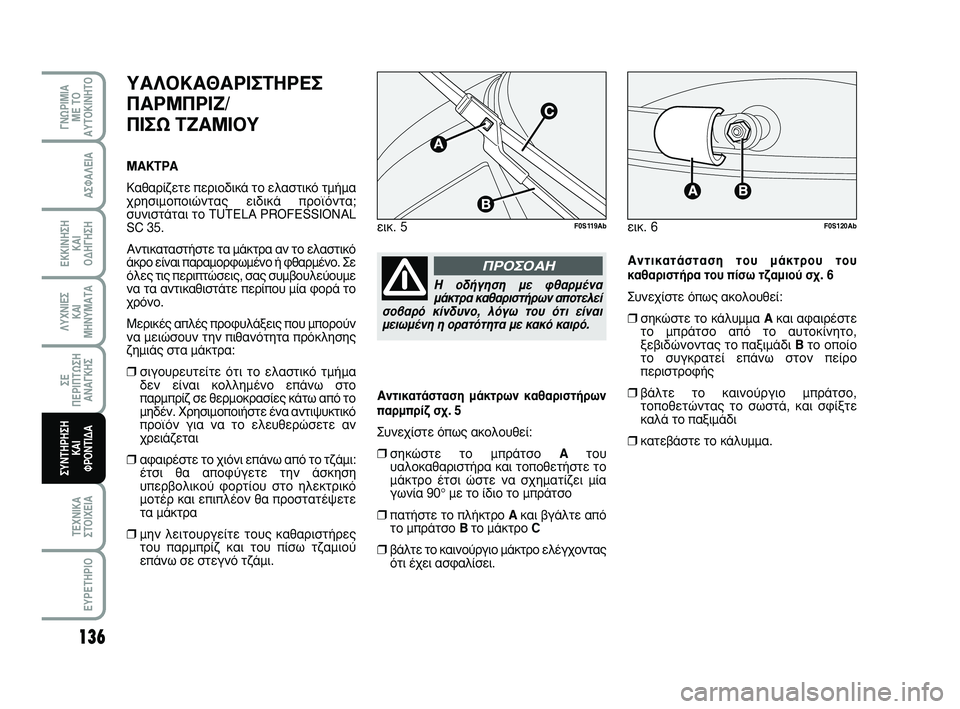 Abarth 500 2008 ΒΙΒΛΙΟ ΧΡΗΣΗΣ ΚΑΙ ΣΥΝΤΗΡΗΣΗΣ (in Greek) 136
∞™º∞§∂π∞
∂∫∫π¡∏™∏
∫∞π
√¢∏°∏™∏
§Àáπ∂™
∫∞π
ª∏¡Àª∞Δ∞
™∂
¶∂ƒπ¶Δø™∏
∞¡∞°∫∏™
Δ∂áπ∫∞
™Δ Abarth 500 2008 ΒΙΒΛΙΟ ΧΡΗΣΗΣ ΚΑΙ ΣΥΝΤΗΡΗΣΗΣ (in Greek) 136
∞™º∞§∂π∞
∂∫∫π¡∏™∏
∫∞π
√¢∏°∏™∏
§Àáπ∂™
∫∞π
ª∏¡Àª∞Δ∞
™∂
¶∂ƒπ¶Δø™∏
∞¡∞°∫∏™
Δ∂áπ∫∞
™Δ