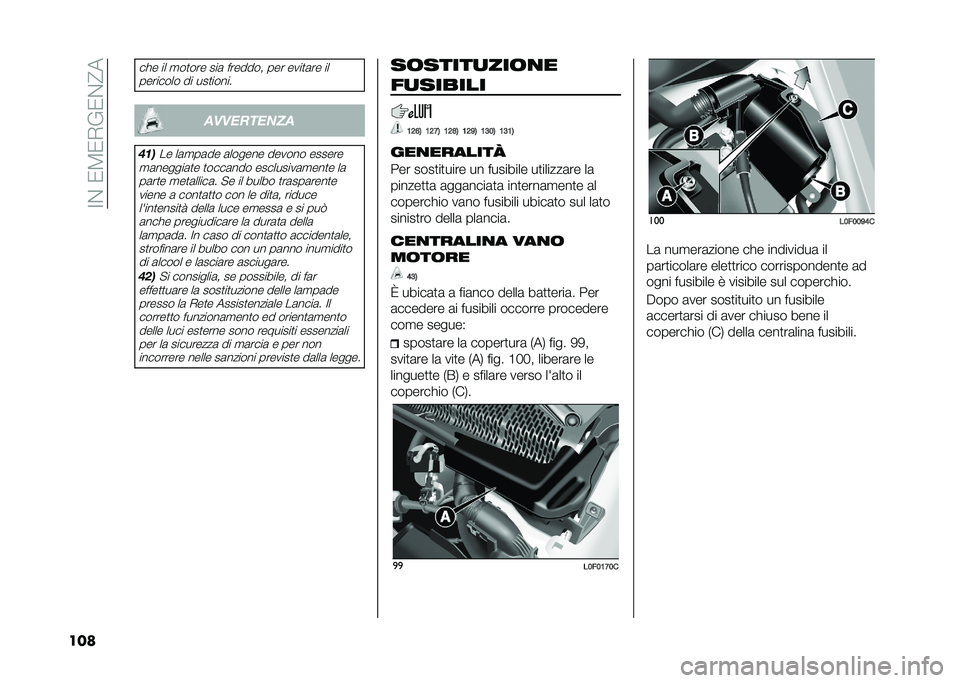 Lancia Ypsilon 2021  Libretto Uso Manutenzione (in Italian) ��<�$��/�5�/�*�%�/�$�@�
���
��� �� �
��
��� ���	 ������� ��� ����
�	�� ��
�������� �� ���
����� �����
�����
��	�

�� ��	�
��	�� �	��