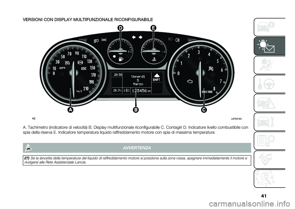 Lancia Ypsilon 2021  Libretto Uso Manutenzione (in Italian)   
 -  * &          .  & )          $           *     $  ,  *  +   
  
  2 $ 2 3 5 ; 
    > 	      
    )      	 
              
  ,