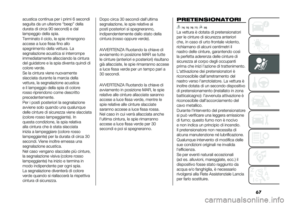 Lancia Ypsilon 2021  Libretto Uso Manutenzione (in Italian)  	 
 	    
   	     
    	              F        
      
 	   	       
        O     P      	
    	 
 	         	  - C         ,    
