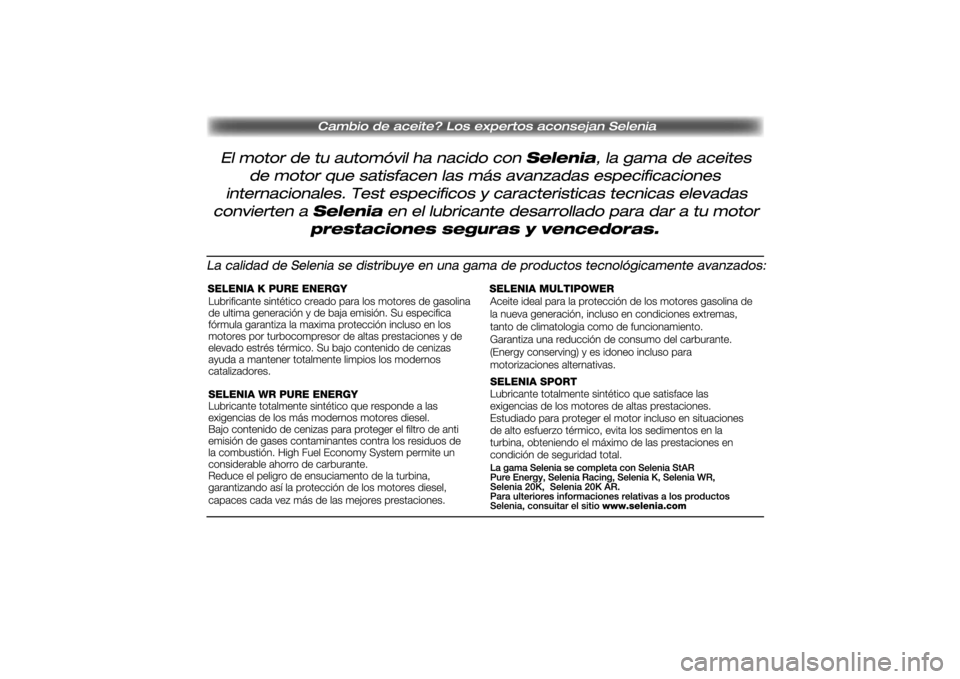 Lancia Ypsilon 2012  Manual de Empleo y Cuidado (in Spanish) 