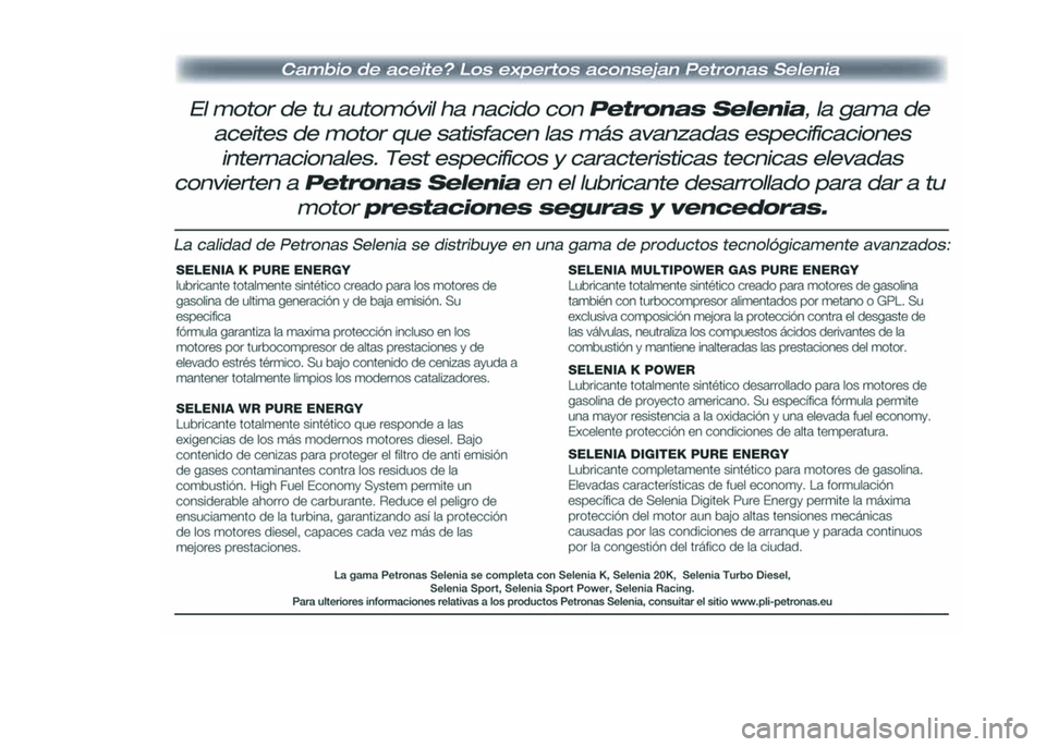 Lancia Ypsilon 2015  Manual de Empleo y Cuidado (in Spanish) 