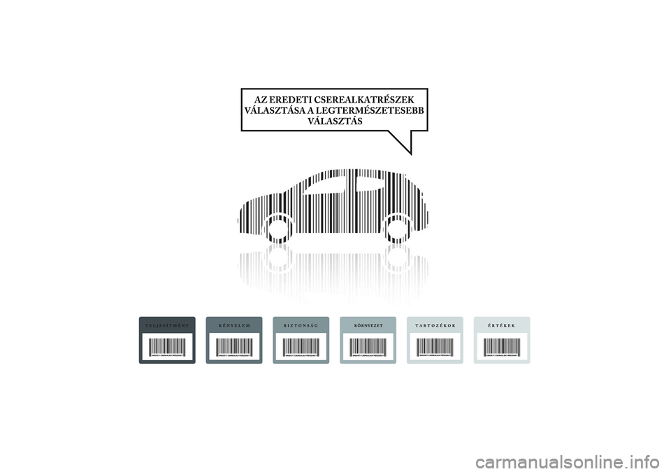Lancia Ypsilon 2011  Kezelési és karbantartási útmutató (in Hungarian) 