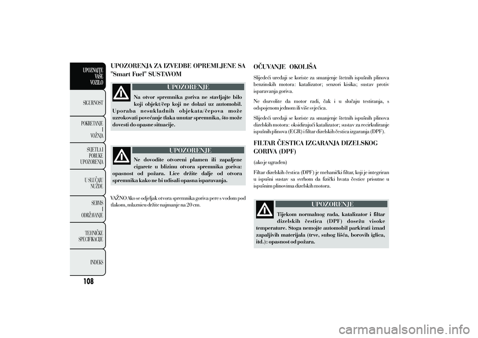 Lancia Ypsilon 2019  Knjižica s uputama za uporabu i održavanje (in Croatian) 