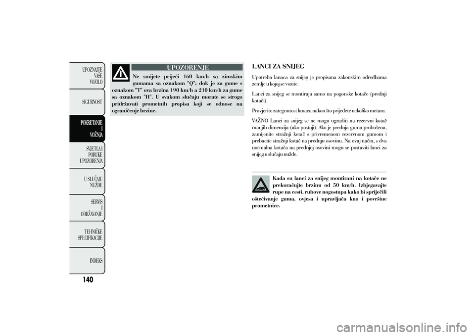 Lancia Ypsilon 2011  Knjižica s uputama za uporabu i održavanje (in Croatian) 
