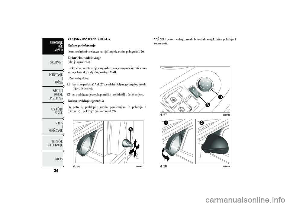 Lancia Ypsilon 2014  Knjižica s uputama za uporabu i održavanje (in Croatian) 