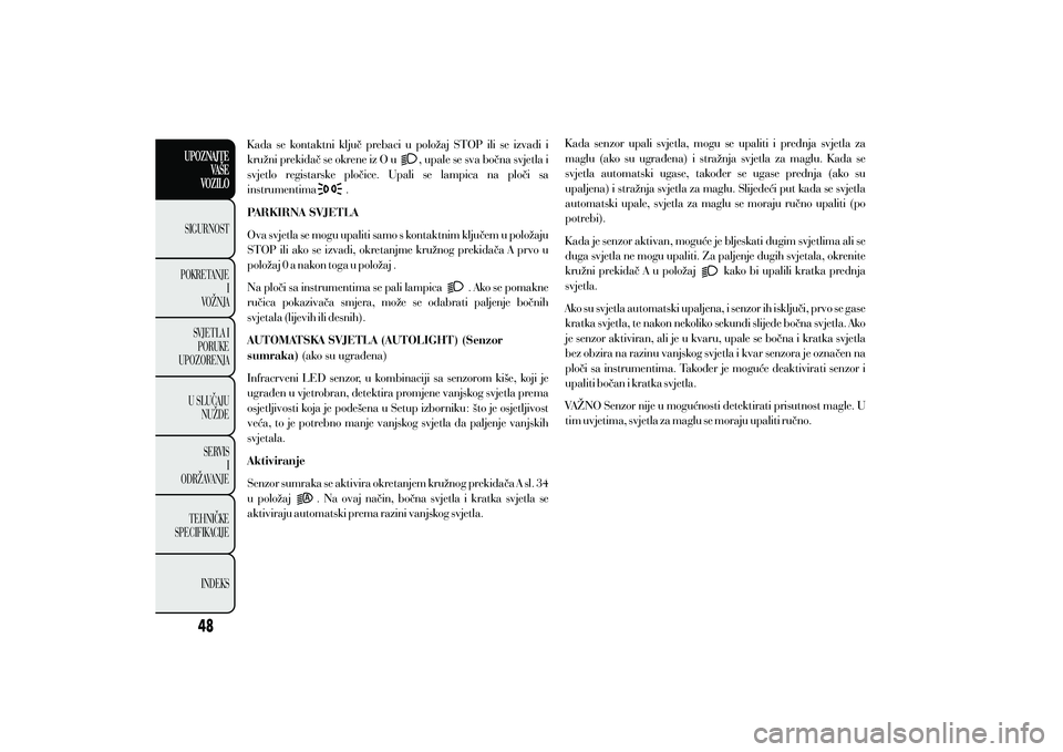 Lancia Ypsilon 2014  Knjižica s uputama za uporabu i održavanje (in Croatian) 