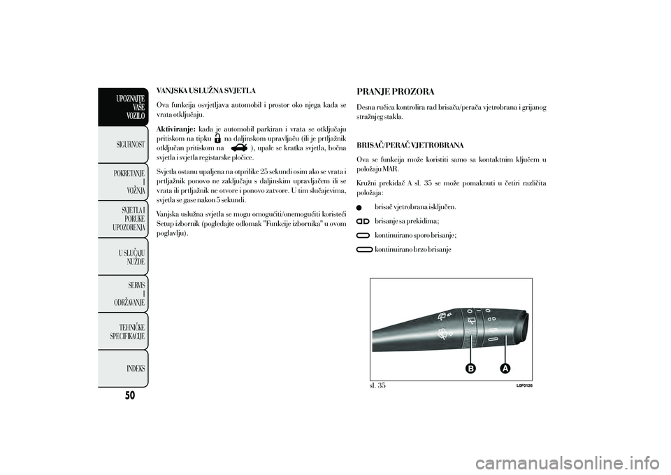 Lancia Ypsilon 2014  Knjižica s uputama za uporabu i održavanje (in Croatian) 