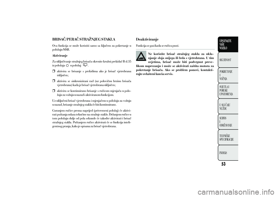 Lancia Ypsilon 2014  Knjižica s uputama za uporabu i održavanje (in Croatian) 