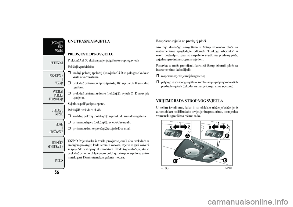 Lancia Ypsilon 2019  Knjižica s uputama za uporabu i održavanje (in Croatian) 