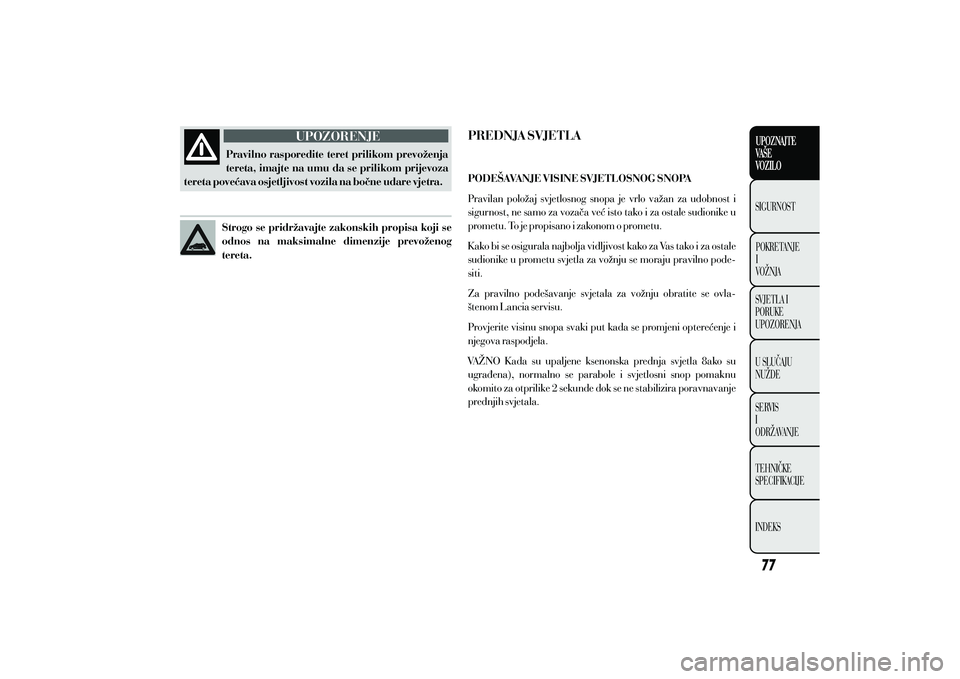 Lancia Ypsilon 2014  Knjižica s uputama za uporabu i održavanje (in Croatian) 