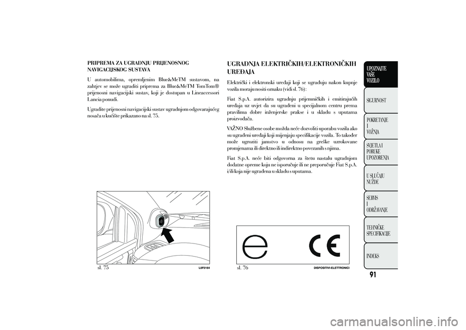 Lancia Ypsilon 2014  Knjižica s uputama za uporabu i održavanje (in Croatian) 