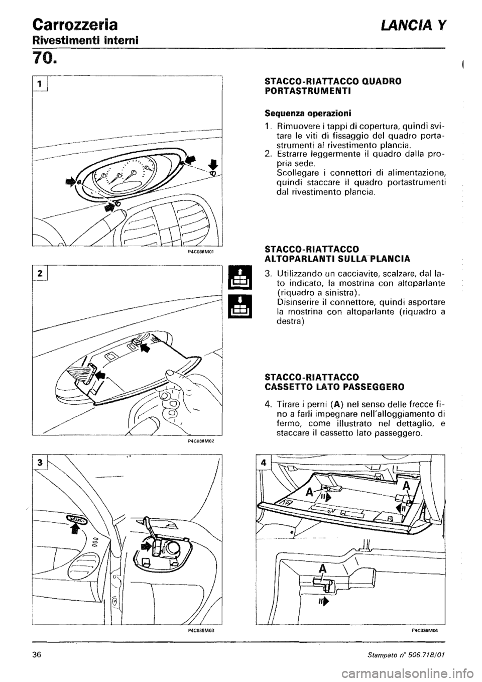 LANCIA Y 1997  Service Repair Manual 