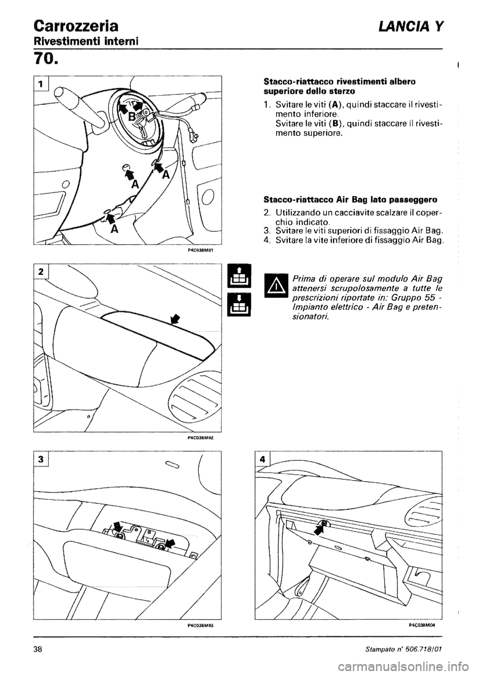 LANCIA Y 1997  Service Repair Manual 