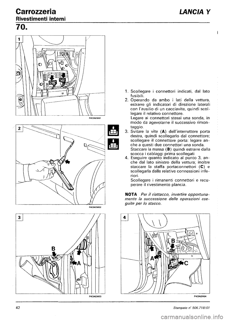 LANCIA Y 1997  Service Repair Manual 