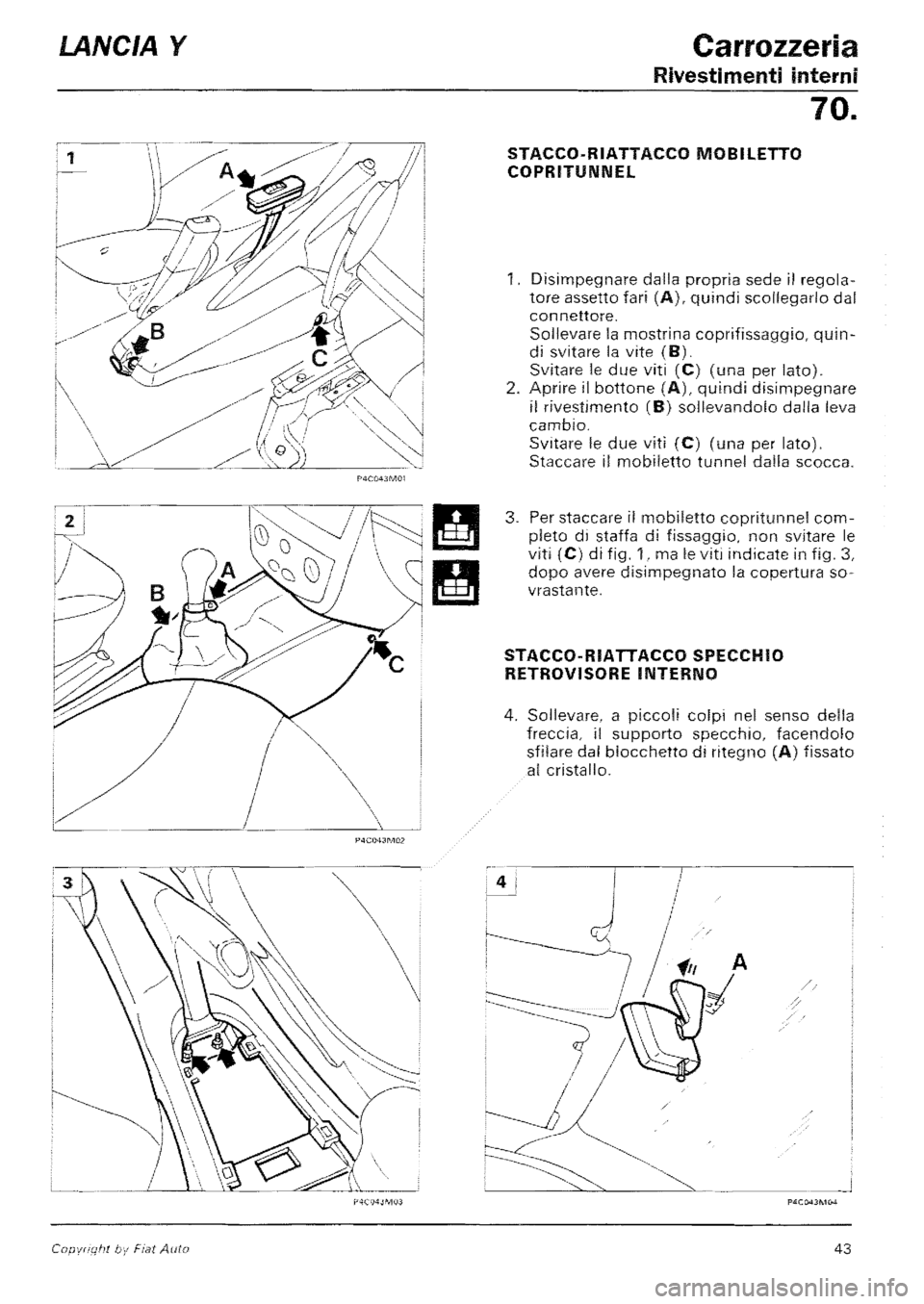 LANCIA Y 1997  Service Repair Manual 